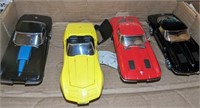 GROUP DIE CAST MODELS CORVETTES