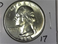 1964-D Washington Quarter