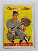 1958 Topps Sherm Lollar #267 *Stain