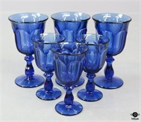 Imperial "Old Willilamsburg - Blue " Stemware