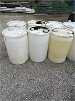 6-30 gallon barrels