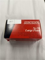 800ct federal large pistol primers #150