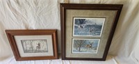 Framed Deer Pictures