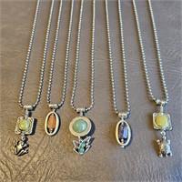 Pendant Charm Neck Chains (5) Jewelry