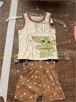 2- Star Wars size 5T 2-piece tank & short set