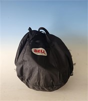 Bell motorcycle helmet with bag