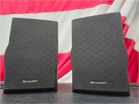 Sharp 2-Way Speaker System