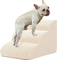 BOMOVA Dog Stairs for Small Dogs, 3-Step Dog