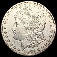 1883-S Morgan Silver Dollar CHOICE AU