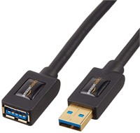 Amazon Basics 2-Pack USB-A 3.0 Extension Cable,