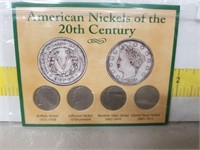 American Nickles Of The 20th Century