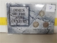 Dimes Of The 20th Century