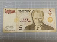 Turkish Banknote