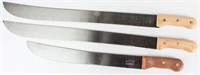 3 New Machetes Ramada Corneta Collins Sword Knife