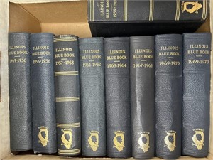 Illinois blue book 1949 through 1970