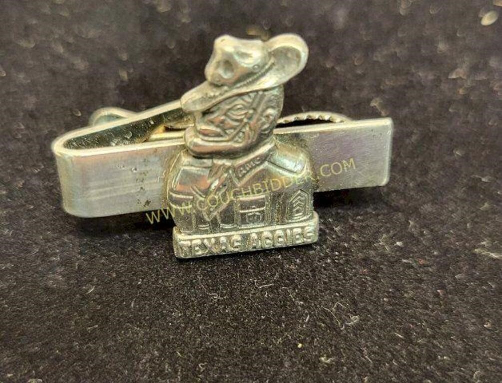 Sterling Silver Aggies Ol Sarge Clip