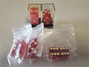 5 Sets of Numbered Dice, 10 Total Dice