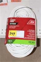 ACE 100' OUTDOOR POWER CORD