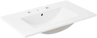 Modway Cayman 30 White Bathroom Sink