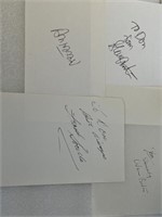 Signatures from Hollywood Frank Sorello, Adolfo