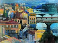 Alex Zwarenstein "Florence at Sundown" Giclee on C