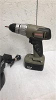 Craftsmans drill with two batteries and charger