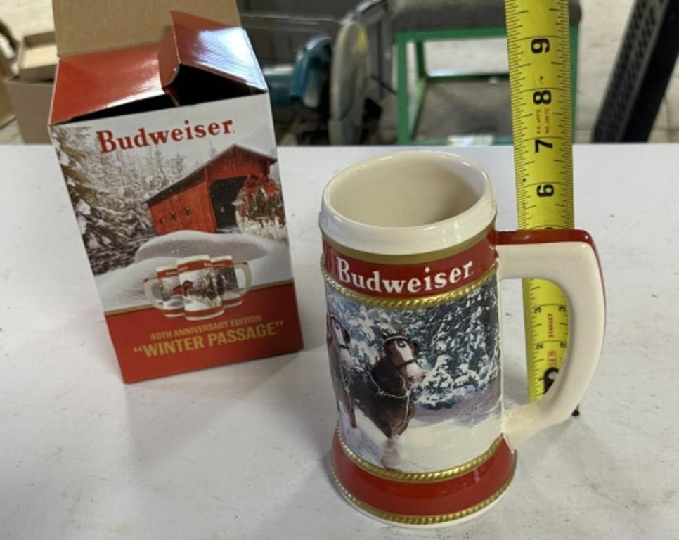 Budweiser Winter Passage Stein