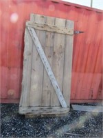 Barn Door 43" wide with Hinges