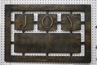 "JOY" Everyday is a Gift-Metal Wall Art