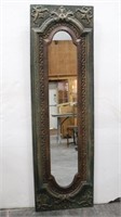 Tuscan Ornate Metal Floor Mirror