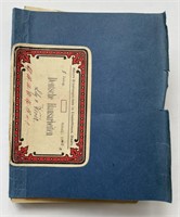 WORLD: Handmade Folder with German & Area Stamps