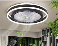 Enwinup Ceiling Fan With Lights,21in 62w Enclosed