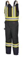 Pioneer High Visibility Overall Bib Pants,med Sz