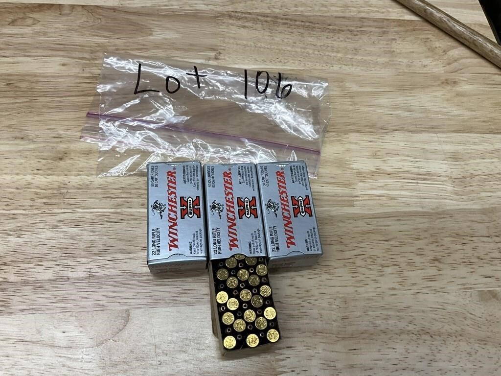 3- Boxes Of 22LR Hollow Point