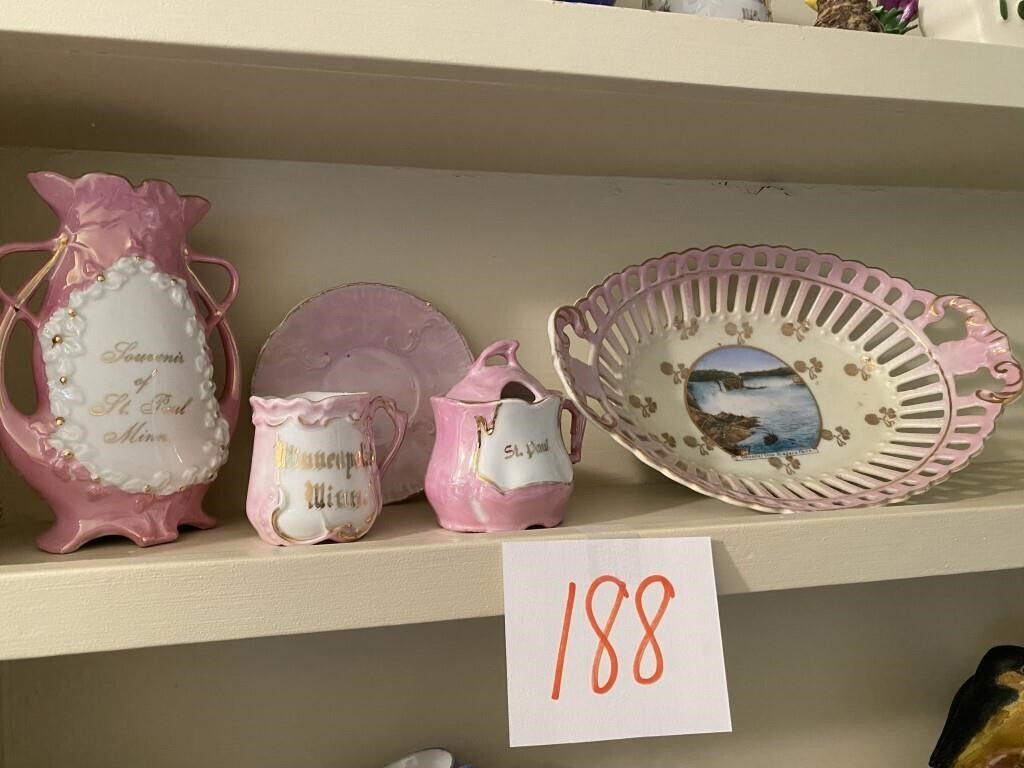 VINTAGE DECORATIVE SOUVENIR ITEMS