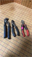 Kobalt pliers, edit set of nippers