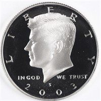 2003-S 90% Silver Proof Kennedy Half Dollar