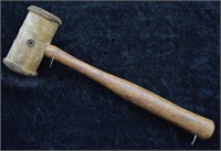 Antique Chicago Rawhide Leather Mallet