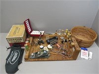 Fly tying station – includes vise, clamp, block