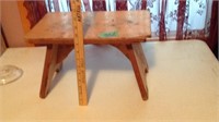 Small stool, damaged corner