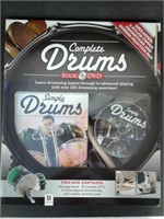 Complete Drums book & DVD kit for learning