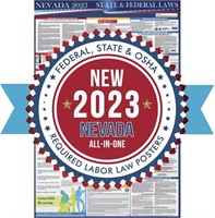 2023 Nevada State and Federal Labor Laws Poster