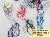 100+ Individual Hair Care Bands & Headbands H6