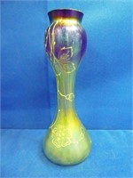 Loetz ? Metallic Iridescent Vase