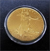 $20.00 GOLD COIN REPLICA