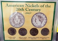 AMERICA'S NICKELS TO 20TH CENTURY