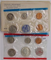(2) 1970 Mint Sets, P & D Each Set