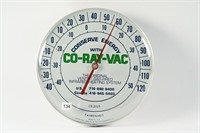 CO-RAY-VAC WALL THERMOMETER