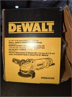 DeWalt Corded 4.5"/5" Small Angle Grinder