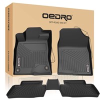 OEDRO Floor Mats for Honda Civic Coupe/Sedan/Type